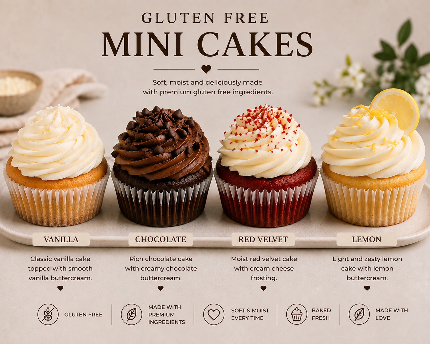 Gluten free Mini cake