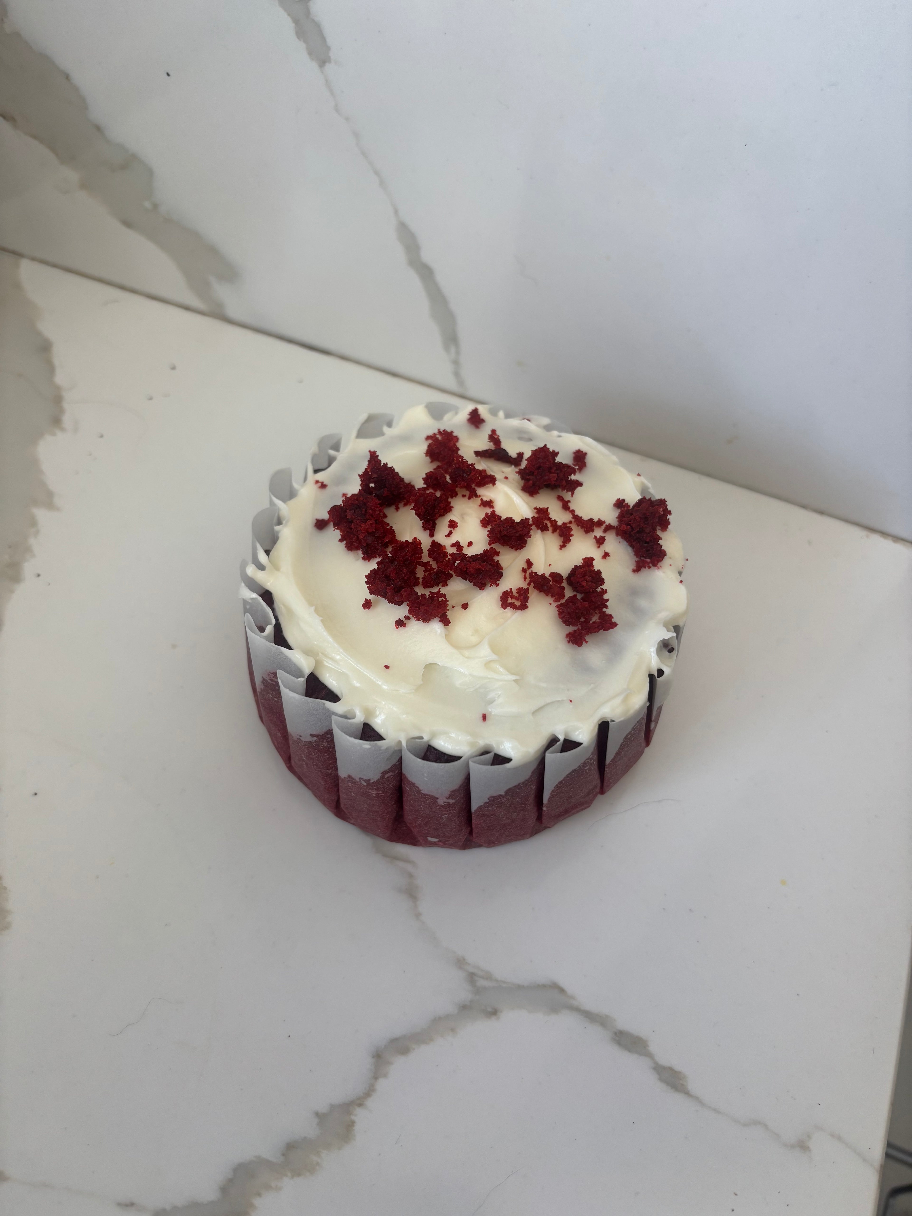 Mini red velvet cake