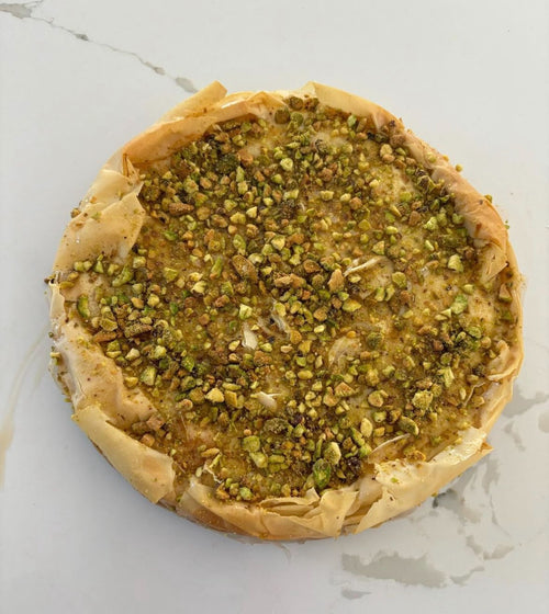 Baklava Cheesecake cake