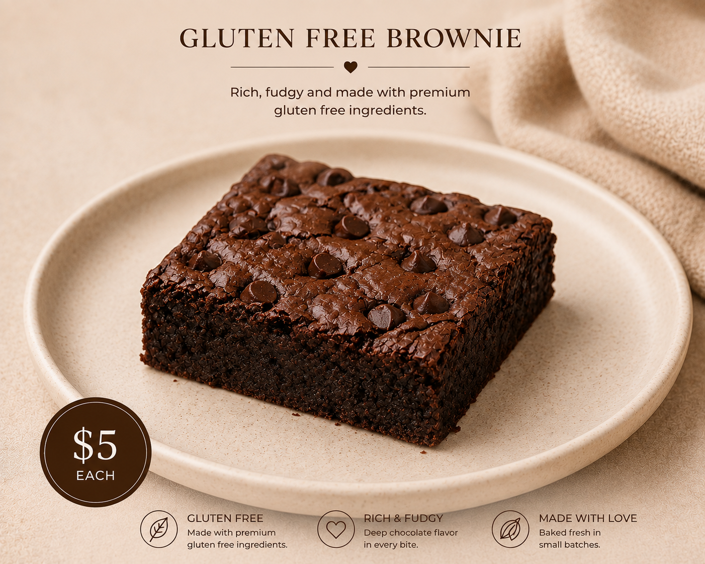 Gluten free brownies