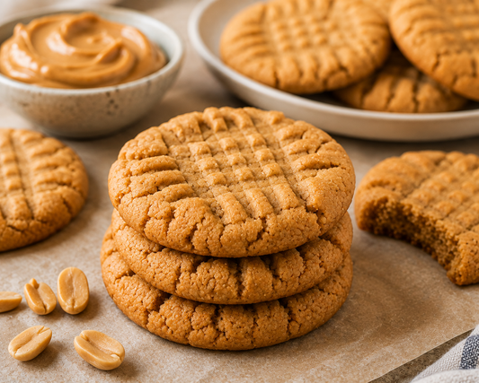 Peanut butter protein cookies